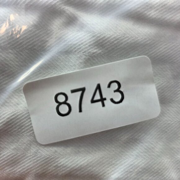 Womens Universal Thread White Denim Shortalls Romper 100% Cotton 3" Inseam 6 - Picture 9 of 9